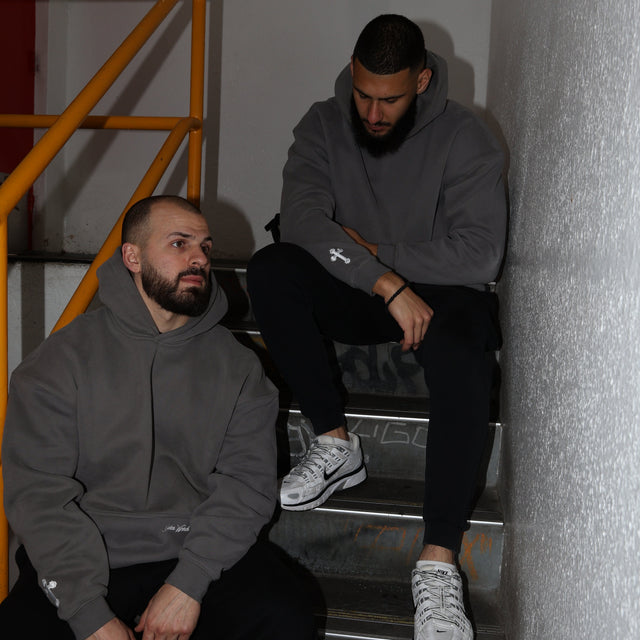 Grey Blessed (Hoodie)